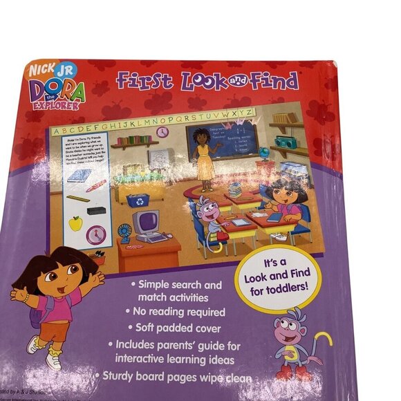 Nick Jr. Dora The Explorer "When I Grow Up" First Look & Find Childrens Book 200 - Picture 11 of 14